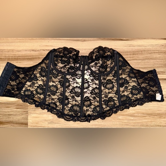 NEVER WORN 𝑉𝐼𝑁𝑇𝐴𝐺𝐸 𝐉𝐞𝐳𝐞𝐛𝐞𝐥 𝑙𝑎𝑐𝑒 𝑏𝑢𝑠𝑡𝑖𝑒𝑟 - Picture 5 of 8